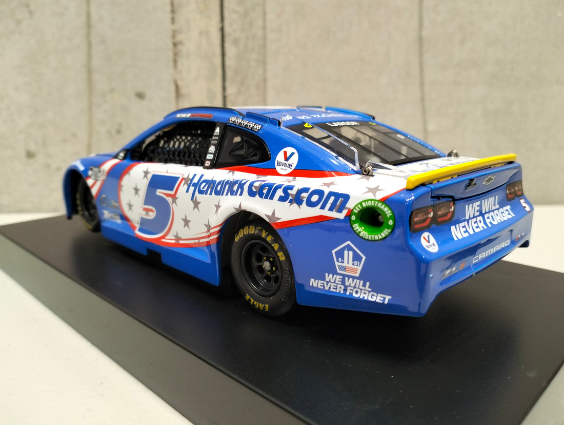 KYLE LARSON 2021 HENDRICKCARS.COM 9/11 TRIBUTE 1:24 ELITE DIECAST