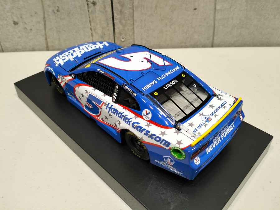 KYLE LARSON 2021 HENDRICKCARS.COM 9/11 TRIBUTE 1:24 ELITE DIECAST