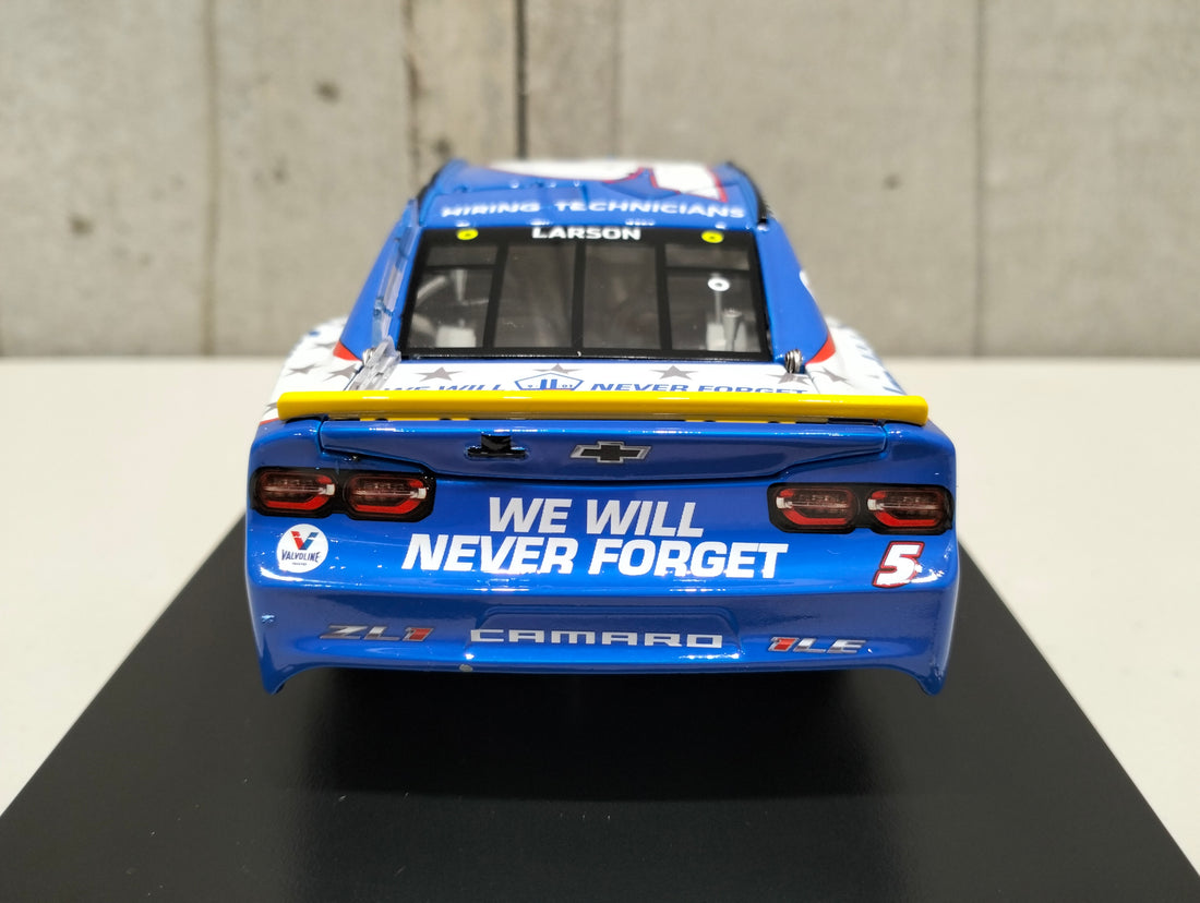 KYLE LARSON 2021 HENDRICKCARS.COM 9/11 TRIBUTE 1:24 ELITE DIECAST