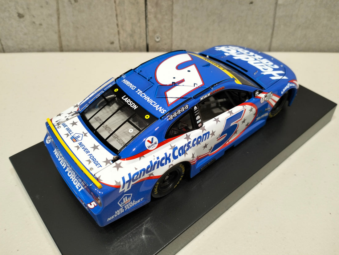 KYLE LARSON 2021 HENDRICKCARS.COM 9/11 TRIBUTE 1:24 ELITE DIECAST