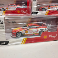 1:43 Shell V-Power Racing Team #17 Ford Mustang GT Supercar - 2020 Championship Winner - Scott McLaughlin - Authentic Collectables