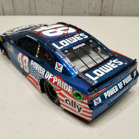 JIMMIE JOHNSON 2018 LOWE'S POWER OF PRIDE 1:24 ELITE COLOUR CHROME DIECAST 1 OF 40