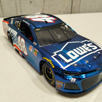 JIMMIE JOHNSON 2018 LOWE'S POWER OF PRIDE 1:24 ELITE COLOUR CHROME DIECAST 1 OF 40