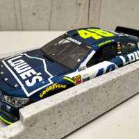 JIMMIE JOHNSON 2017 LOWE'S 1:24 ELITE COLOUR CHROME DIECAST 1 OF 24