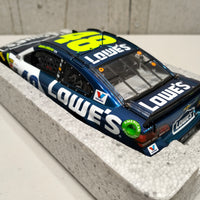 JIMMIE JOHNSON 2017 LOWE'S 1:24 ELITE COLOUR CHROME DIECAST 1 OF 24