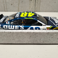 JIMMIE JOHNSON 2017 LOWE'S 1:24 ELITE COLOUR CHROME DIECAST 1 OF 24