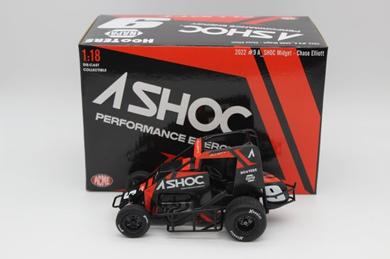 Chase Elliott 2022 Ashoc 1:18 Midget Diecast