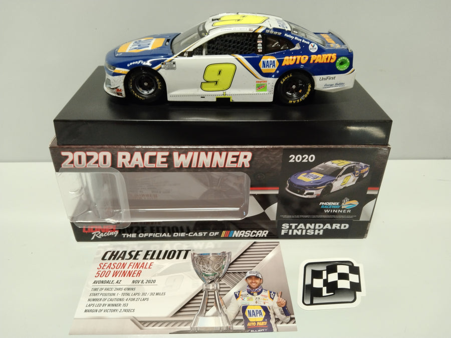 CHASE ELLIOTT 2020 NAPA PHOENIX RACED WIN 1:24 ARC DIECAST