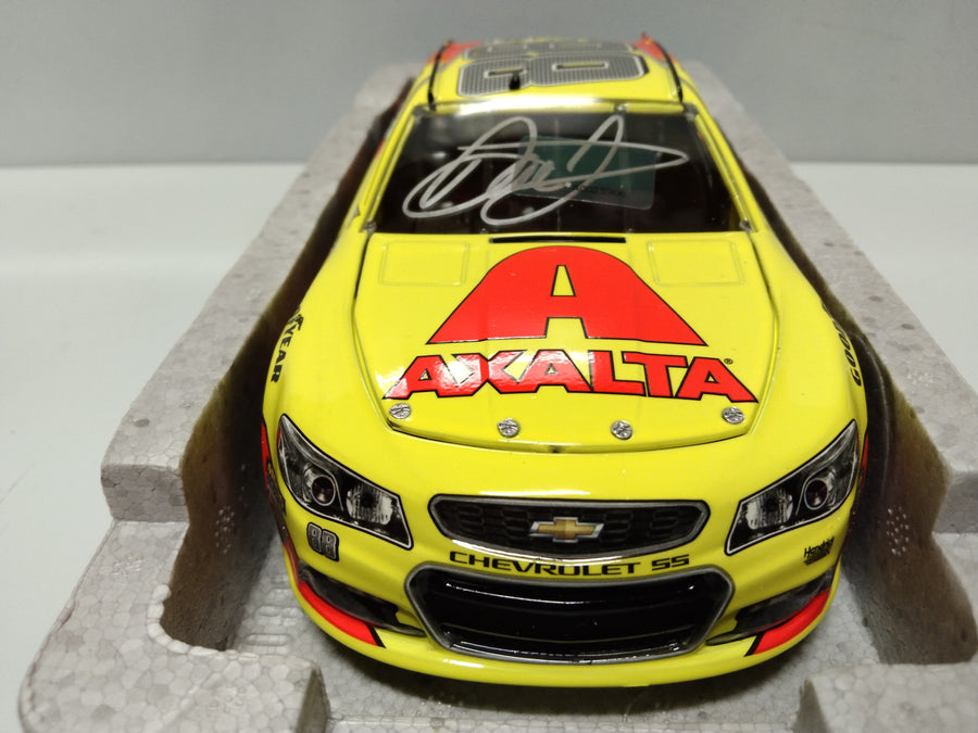 DALE EARNHARDT JR. 2017 AXALTA MAACO AUTOGRAPHED 1:24 ELITE DIECAST 1 OF 100