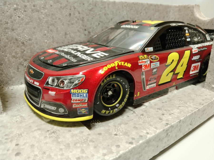 JEFF GORDON 2015 AARP/DTEH DAYTONA 500 POLE 1:24 ELITE DIECAST 1 OF 300