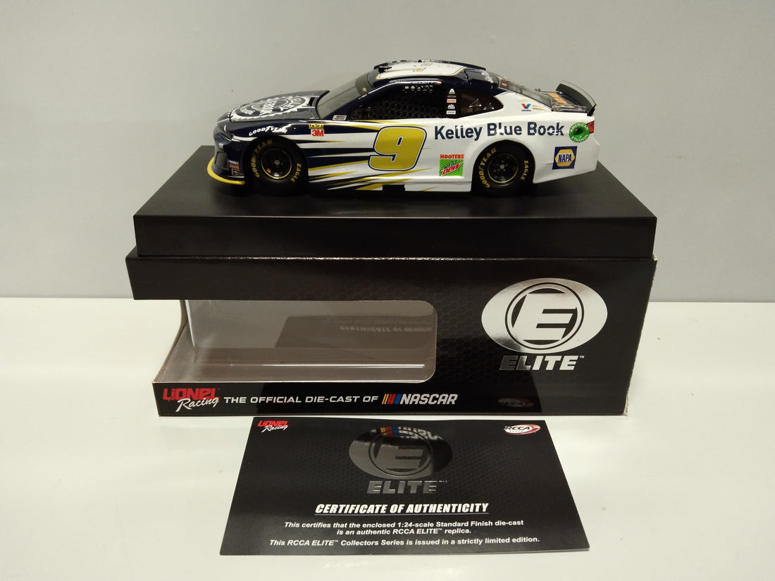 CHASE ELLIOTT 2019 KELLEY BLUE BOOK1:24 ELITE DIECAST 1 0F 154