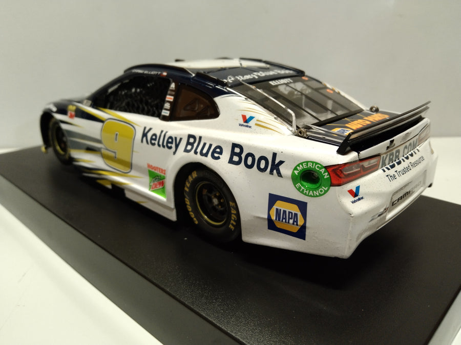 CHASE ELLIOTT 2019 KELLEY BLUE BOOK1:24 ELITE DIECAST 1 0F 154