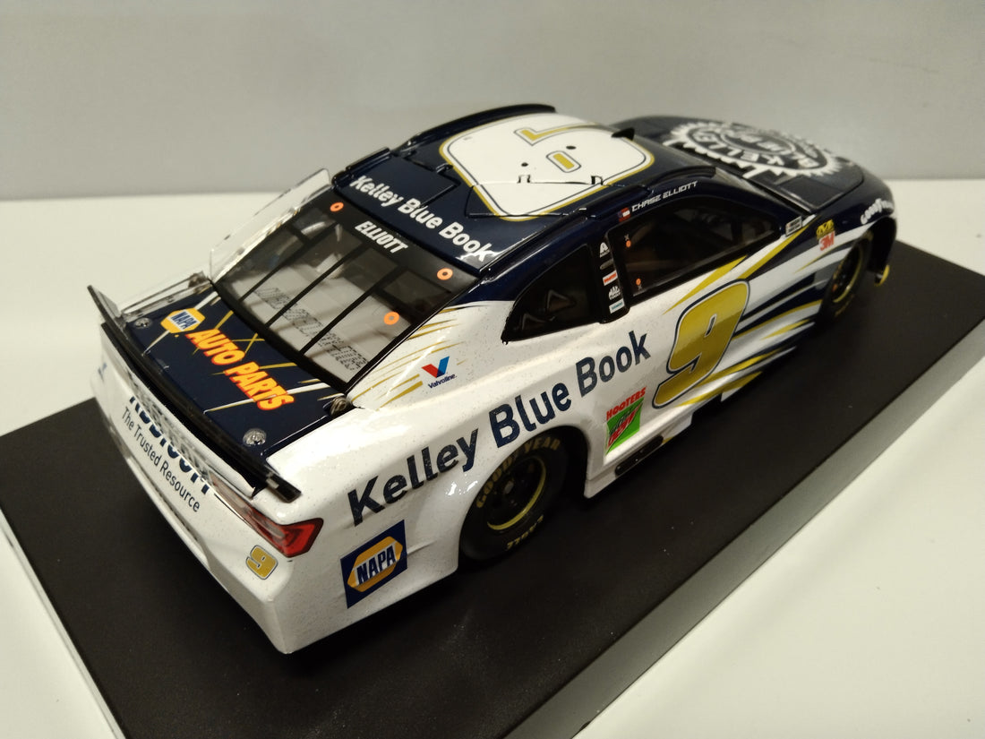 CHASE ELLIOTT 2019 KELLEY BLUE BOOK1:24 ELITE DIECAST 1 0F 154