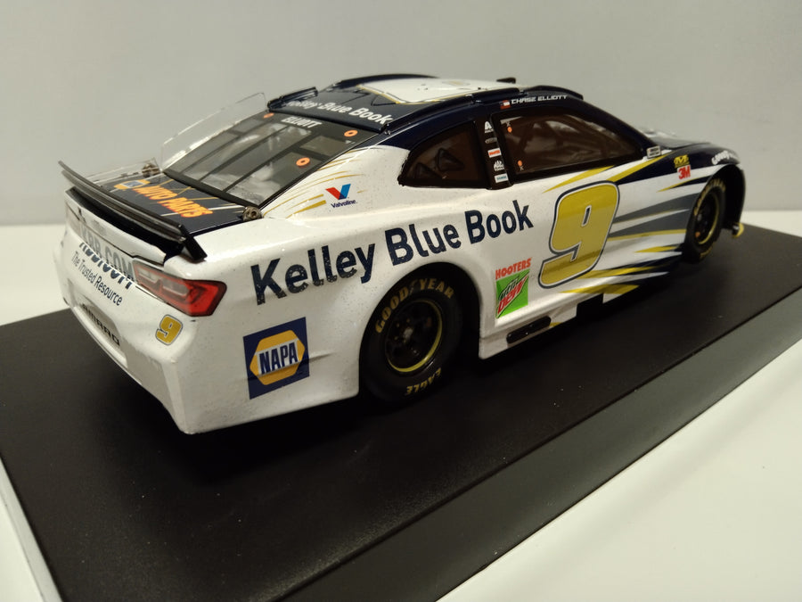 CHASE ELLIOTT 2019 KELLEY BLUE BOOK1:24 ELITE DIECAST 1 0F 154