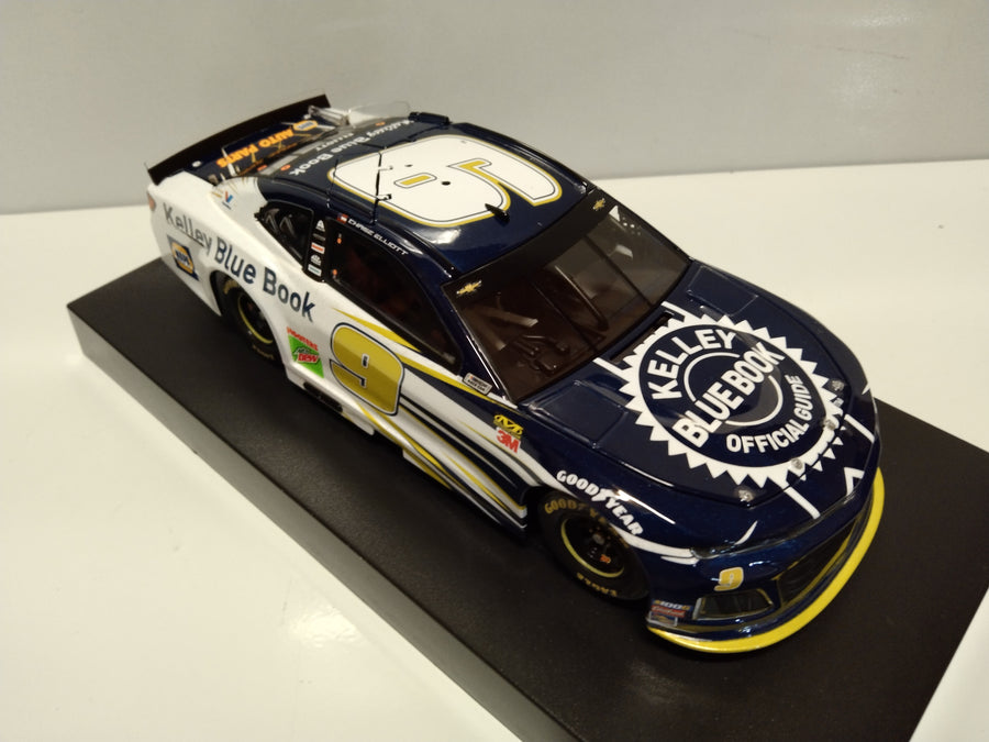 CHASE ELLIOTT 2019 KELLEY BLUE BOOK1:24 ELITE DIECAST 1 0F 154