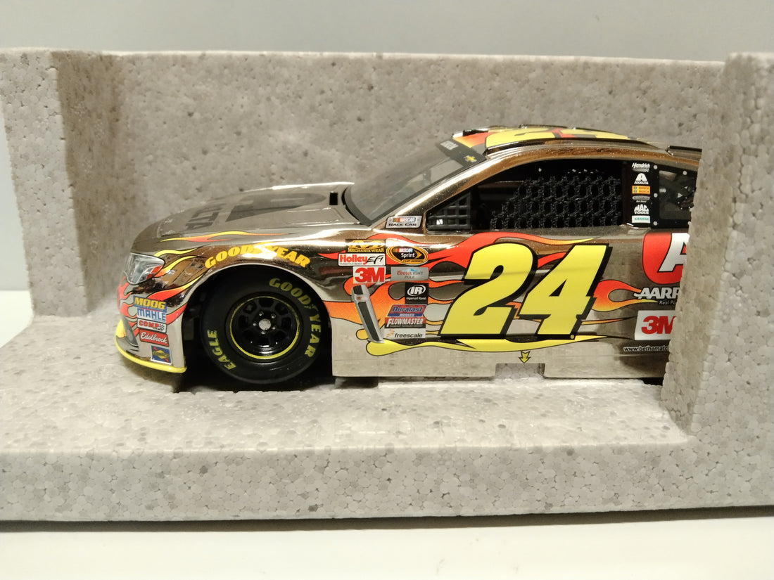 JEFF GORDON 2015 AXALTA HOMESTEAD 1:24 COLOUR CHROME ELITE DIECAST 1 OF 36