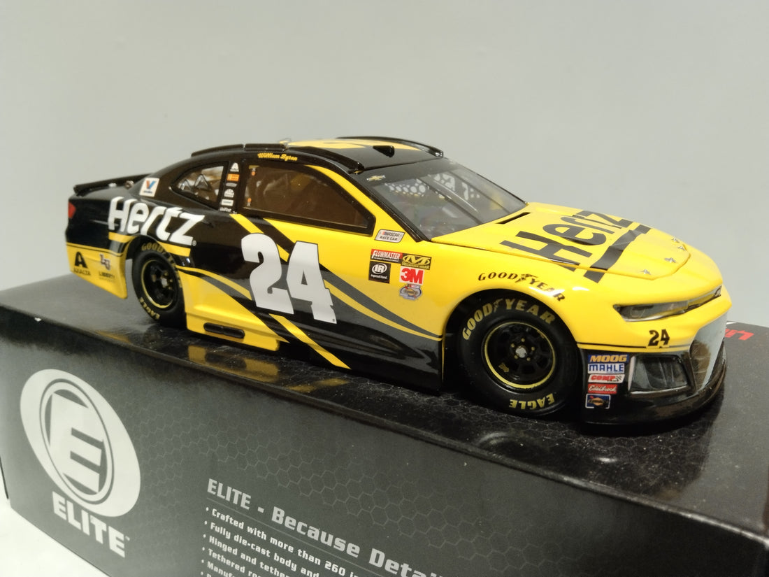 WILLIAM BYRON 2018 HERTZ 1:24 ELITE 1 OF 125