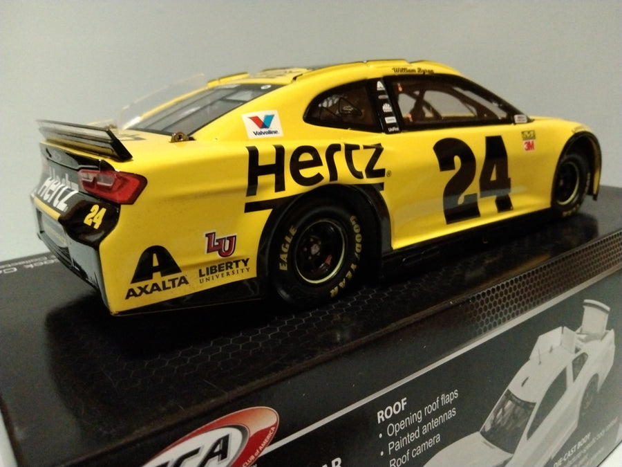 WILLIAM BYROM 2019 HERTZ 1:24 ELITE DIECAST 1 OF 143