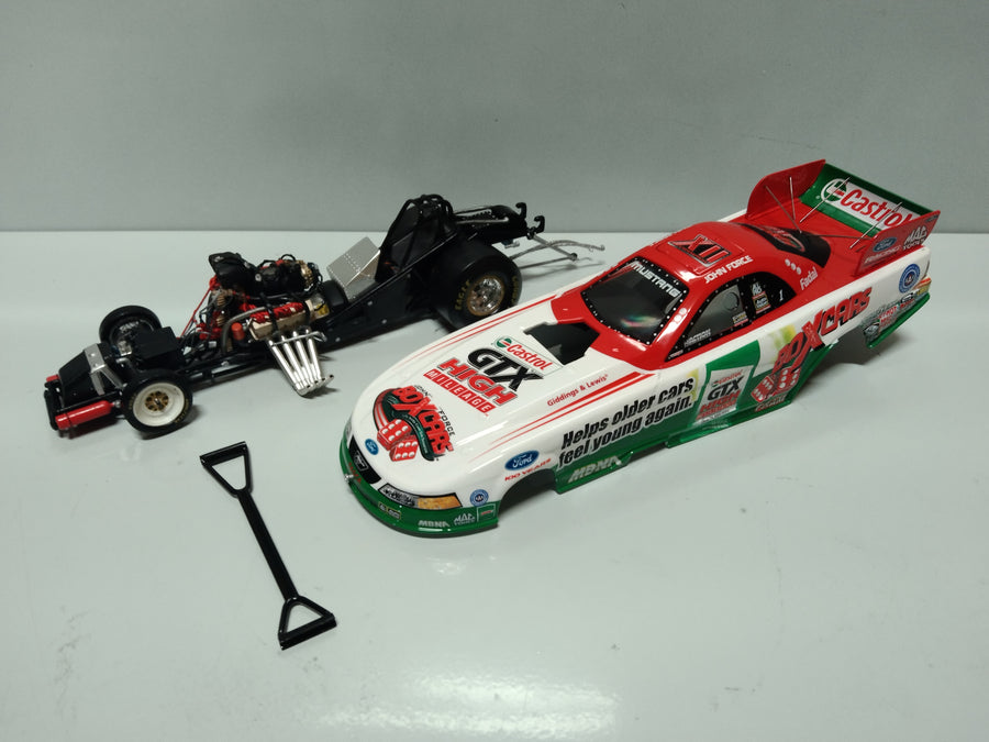 2003 JOHN FORCE CASTROL GTX HIGH MILEAGE - 12X CHAMPION1:24 FUNNY CAR DIECAST