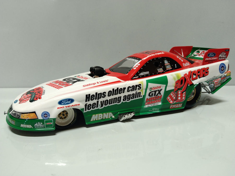 2003 JOHN FORCE CASTROL GTX HIGH MILEAGE - 12X CHAMPION1:24 FUNNY CAR DIECAST