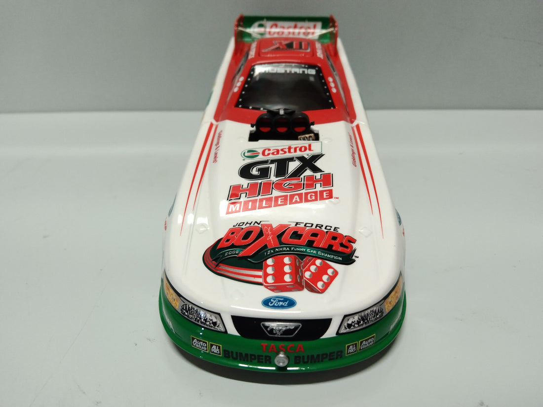 2003 JOHN FORCE CASTROL GTX HIGH MILEAGE - 12X CHAMPION1:24 FUNNY CAR DIECAST