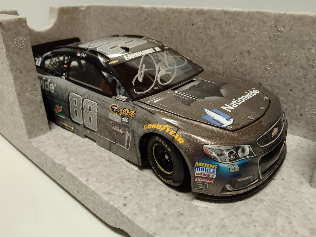 Dale Earnhardt Jr. 2016 Nationwide Batman Autographed 1:24 Elite Diecast Model 1 Of 188