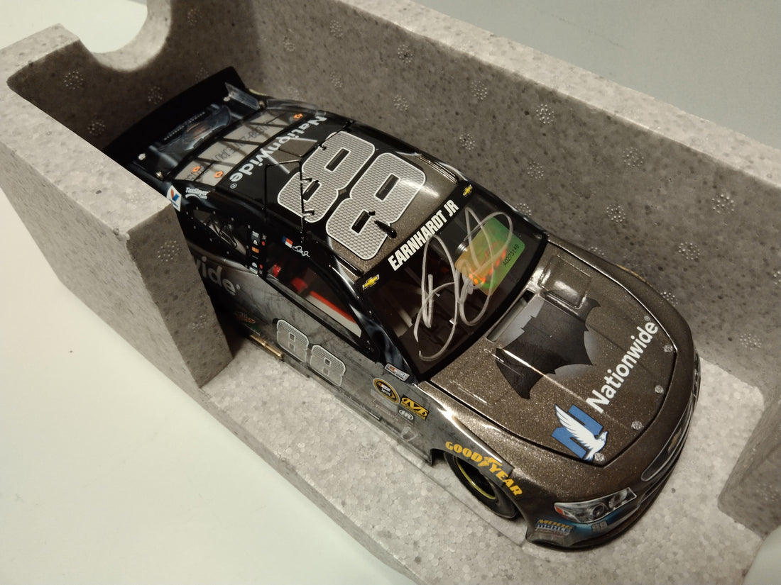 Dale Earnhardt Jr. 2016 Nationwide Batman Autographed 1:24 Elite Diecast Model 1 Of 188