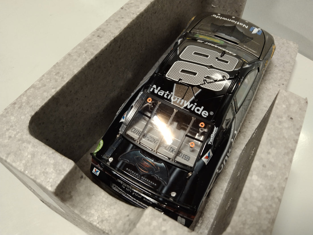 Dale Earnhardt Jr. 2016 Nationwide Batman Autographed 1:24 Elite Diecast Model 1 Of 188