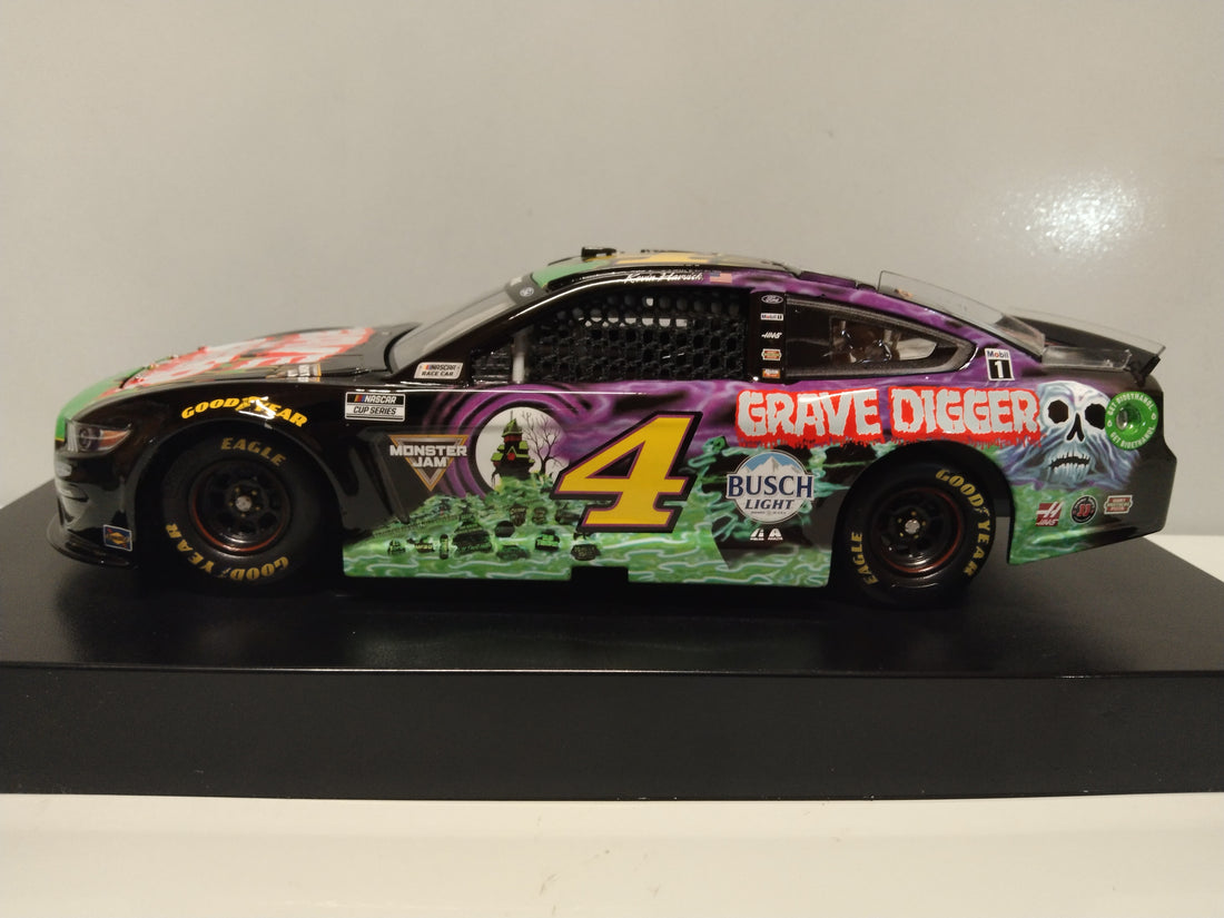 Kevin Harvick 2021 Grave Digger 1:24 Elite Nascar Diecast