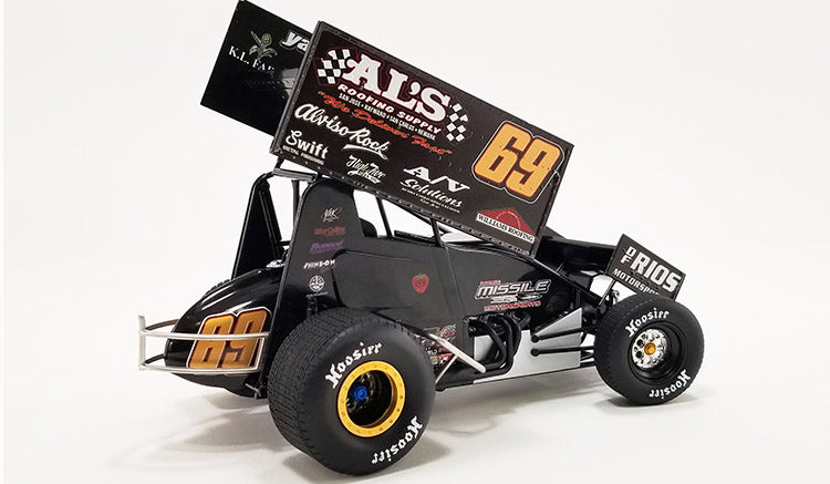 Bud Kaeding 2022 Kaeding Performance #69 1:18 Sprint Car Diecast