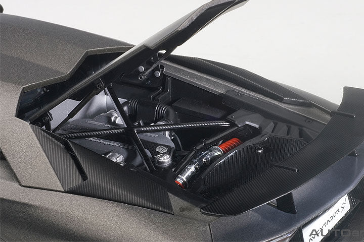 LAMBORGHINI AVENTADOR LP750-4 SV (GRIGIO TITANS/MATT GREY) 1:18 - AUTOART