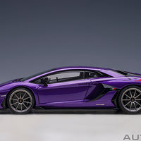 LAMBORGHINI AVENTADOR SVJ (VIOLA PASIFAE/PEARL PURPLE) 1:18 - AUTOART