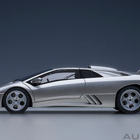 LAMBORGHINI DIABLO SE30 JOTA (TITANIO/METALLIC SILVER) 1:18 SCALE - AUTOARRT