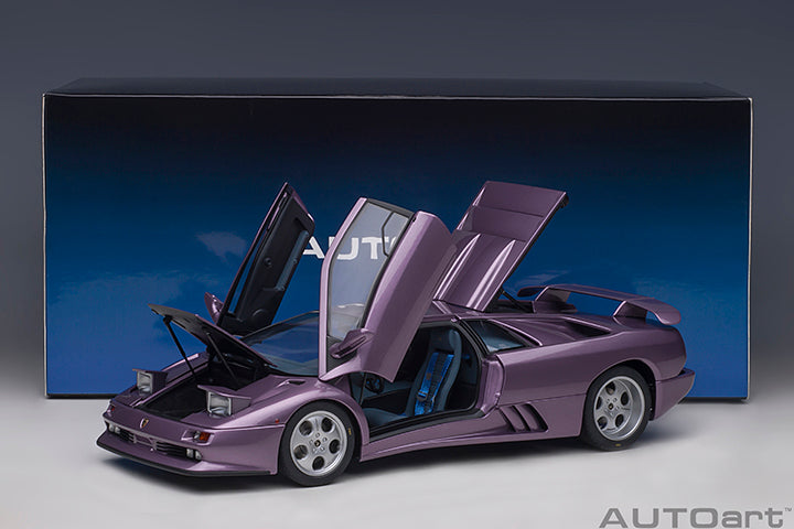 *PRE-ORDER* LAMBORGHINI DIABLO SE30 JOTA (VIOLA SE30/METALLIC PURPLE) 1:18 AUTOART