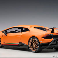 LAMBORGHINI HURACAN PERFORMANTE (ARANCIO ANTHAEUS/MATT ORANGE) 1:18 AUTOART