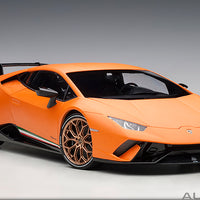 LAMBORGHINI HURACAN PERFORMANTE (ARANCIO ANTHAEUS/MATT ORANGE) 1:18 AUTOART