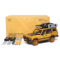 *PRE-ORDER* LAND ROVER DISCOVERY SERIES I - 5-DOOR - 'CAMEL TROPHY' KALIMANTAN 1996 - DIRTY VERSION - 1:18 Scale Diecast Model Car