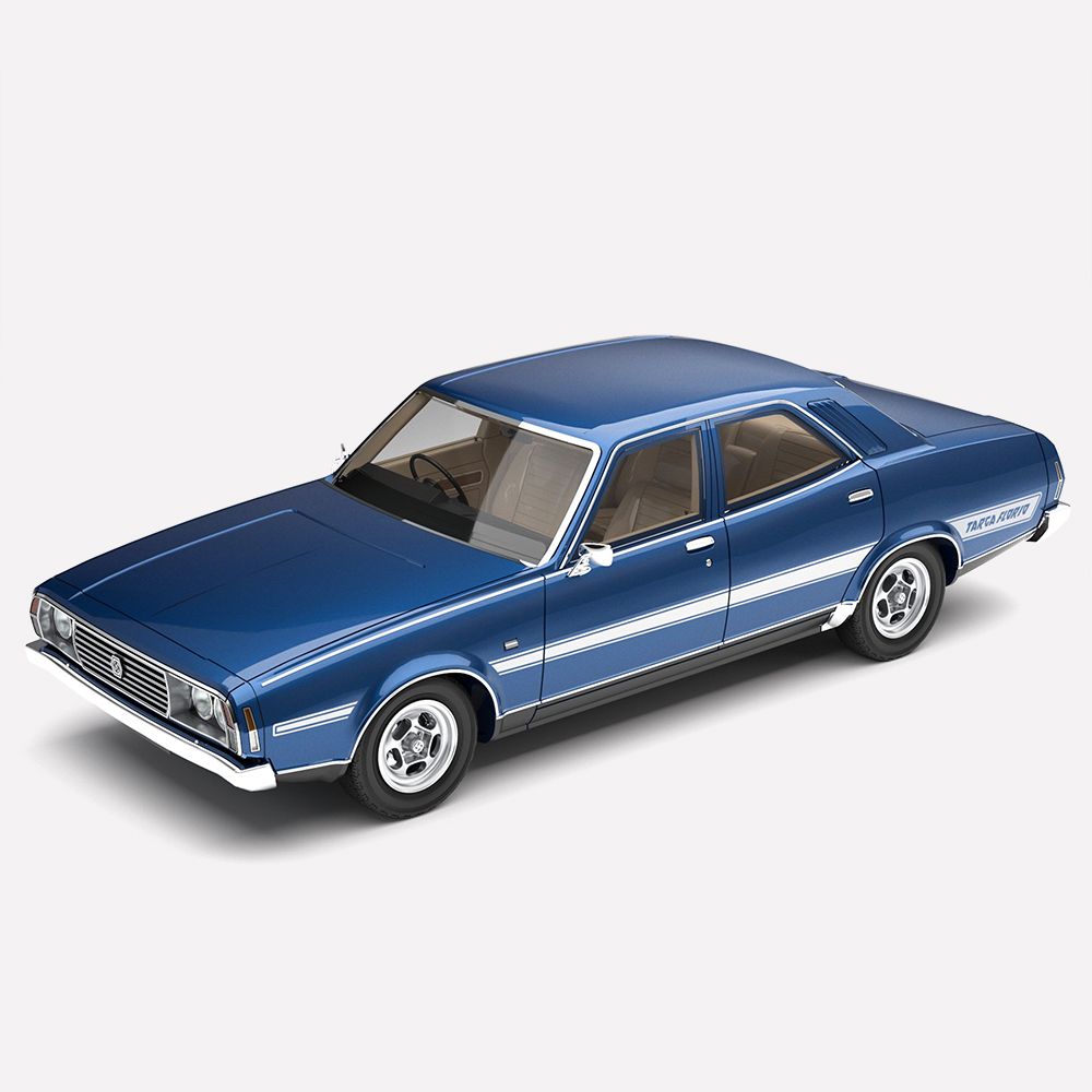 *PRE-ORDER* Leyland P76 Targa Florio - Omega Navy - 1:18 Resin Model - AUTHENTIC COLLECTABLES