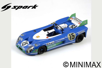 *PRE-ORDER* Matra Simca MS 670 No.15 Winner 24H Le Mans 1972 - H. Pescarolo - G. Hill - With Acrylic Cover - 1:18 Scale Resin Model Car - Spark