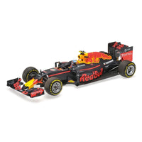 *PRE-ORDER* Red Bull Racing Tag Heuer RB12 Max Verstappen Winner Spanish GP 2016 - 1:18 Scale Model - Minichamps