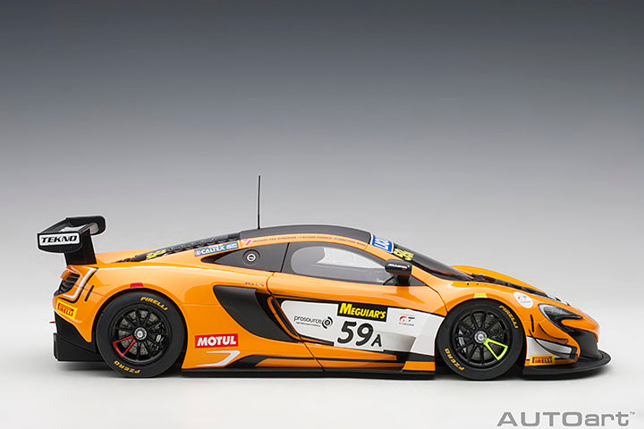 McLAREN 650S GT3 BATHURST 12 HOUR WINNER 2016 S.VAN GISBERGEN/A.PARENTE/J.WEBB 1:18 SCALE - AUTOART