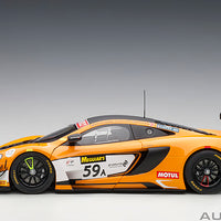 McLAREN 650S GT3 BATHURST 12 HOUR WINNER 2016 S.VAN GISBERGEN/A.PARENTE/J.WEBB 1:18 SCALE - AUTOART