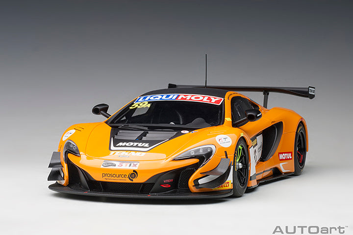 McLAREN 650S GT3 BATHURST 12 HOUR WINNER 2016 S.VAN GISBERGEN/A.PARENTE/J.WEBB 1:18 SCALE - AUTOART