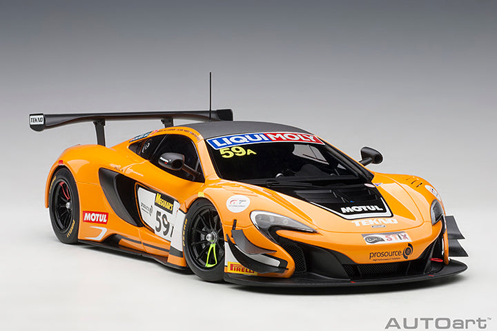 McLAREN 650S GT3 BATHURST 12 HOUR WINNER 2016 S.VAN GISBERGEN/A.PARENTE/J.WEBB 1:18 SCALE - AUTOART