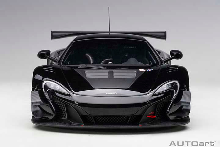 McLAREN 650S GT3 (GLOSS BLACK/MATT BLACK ACCENTS) 1:18 - AUTOART