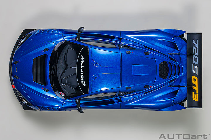 McLAREN 720S GT3 (AZURE BLUE) - SEALED BODY 1:18 - AUTOART