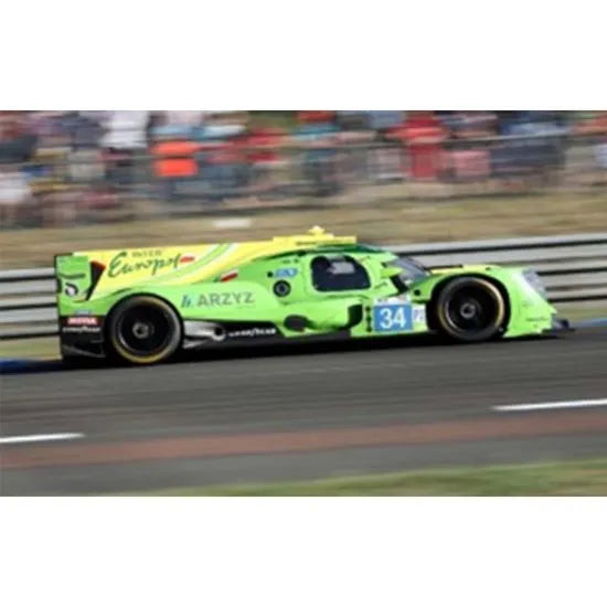 *PRE-ORDER* Oreca 07 - Gibson No.34 Inter Europol Competition - 24H Le Mans 2022 - J. Śmiechowski - A. Brundle - E. Gutierrez. With Acrylic Cover - 1:18 Scale Resin Model Car