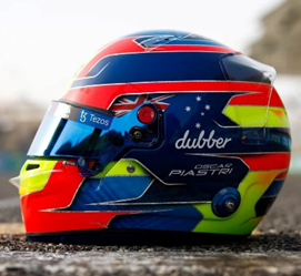 *PRE-ORDER* Oscar Piastri McLaren - 2023 - 1.5 Scale Resin Model Helmet