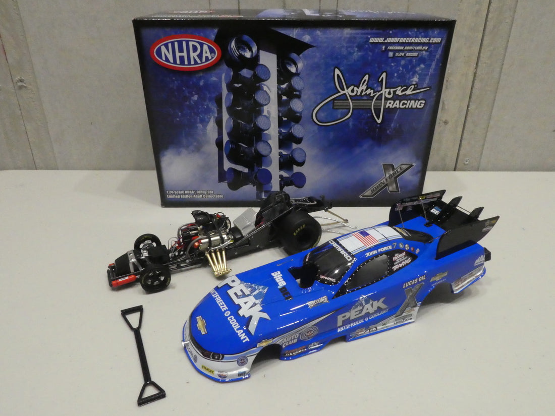 2016 JOHN FORCE PEAK FUNNY CAR - 1:24 SCALE DIECAST MODEL