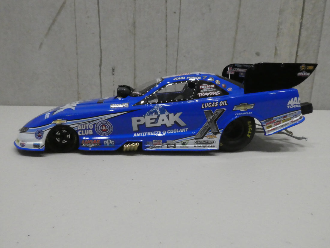 2016 JOHN FORCE PEAK FUNNY CAR - 1:24 SCALE DIECAST MODEL